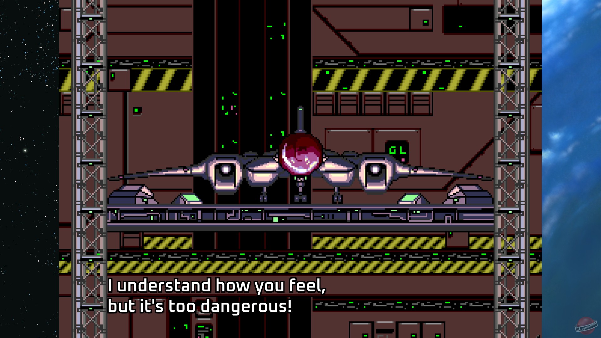 Скриншот из игры Gley Lancer - 2