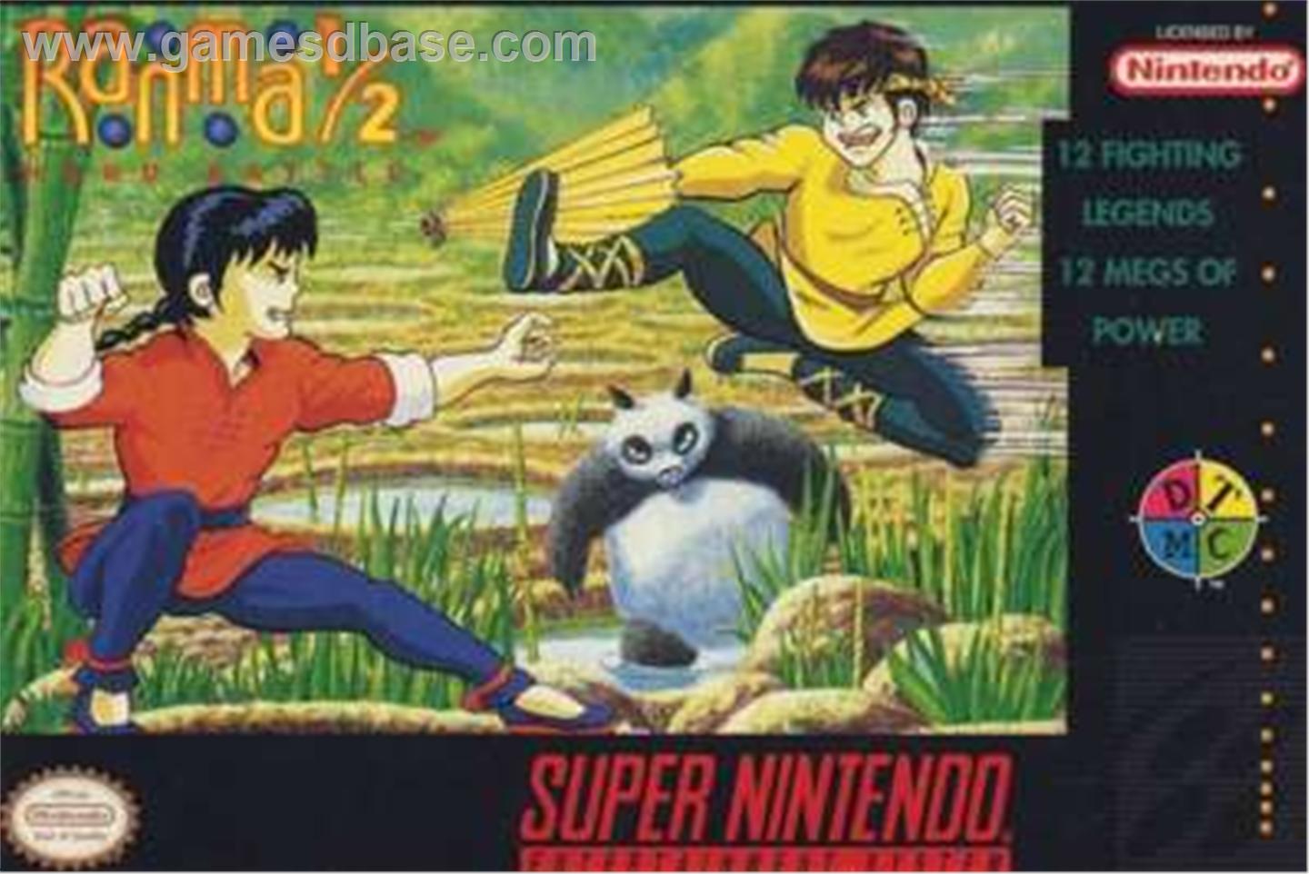 Обложка игры Ranma 1/2: Hard Battle