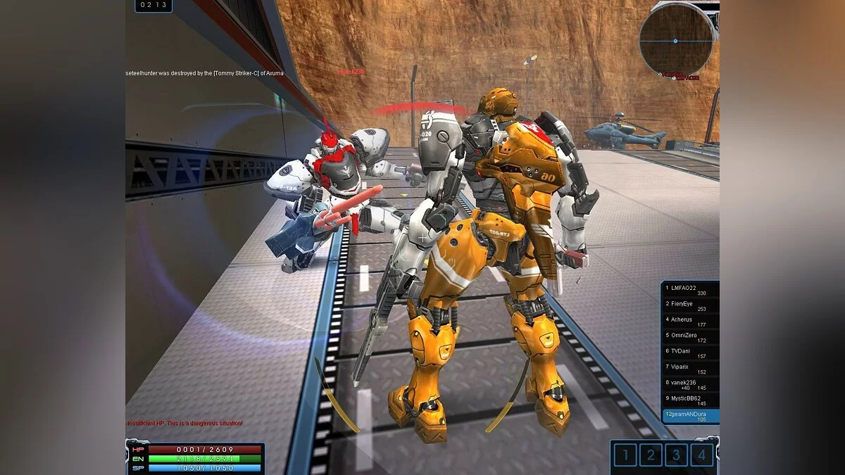 Скриншот из игры Exteel - 9