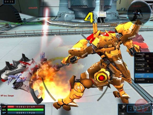 Скриншот из игры Exteel - 28