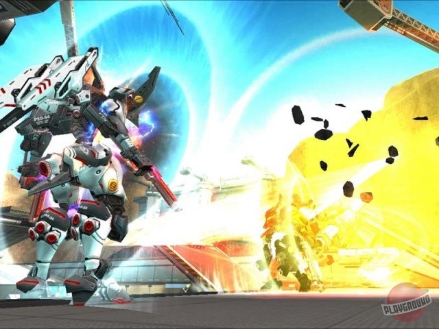 Скриншот из игры Exteel - 22