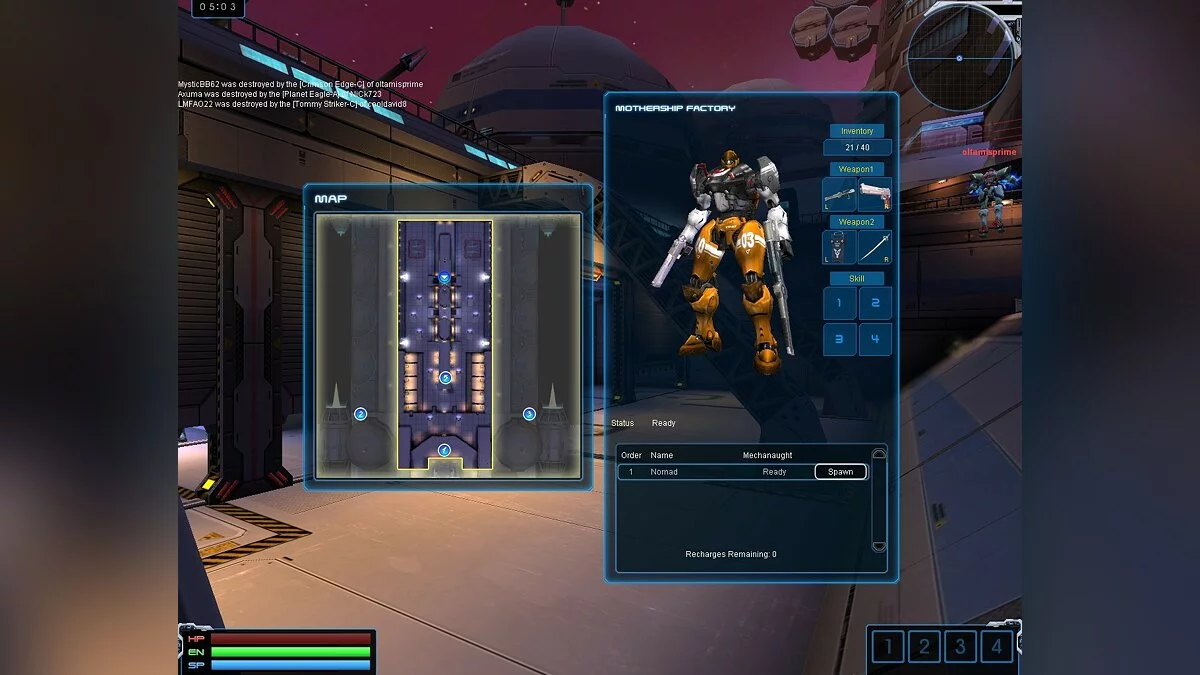 Скриншот из игры Exteel - 31