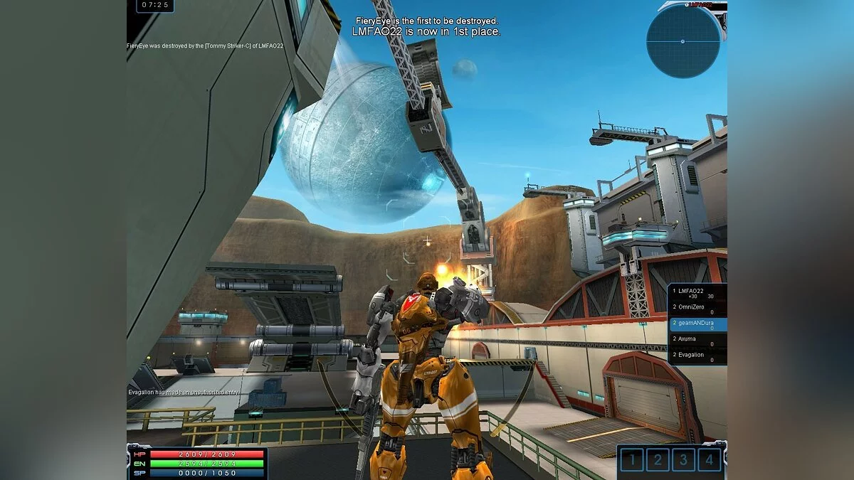 Скриншот из игры Exteel - 26