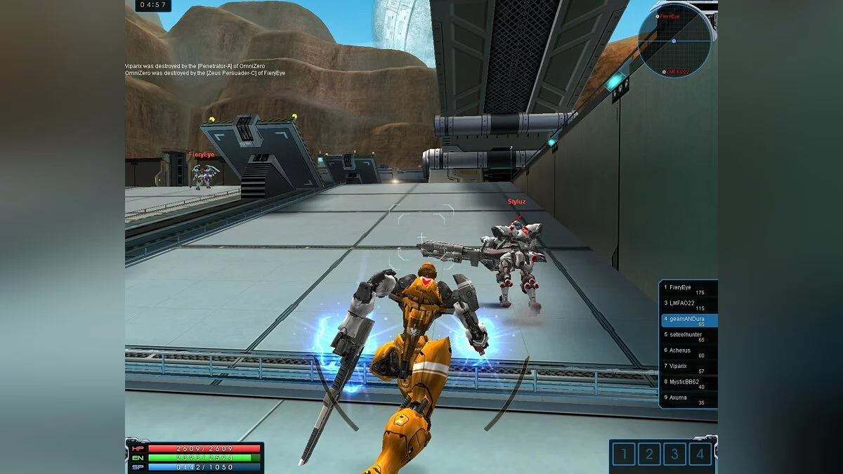 Скриншот из игры Exteel - 10