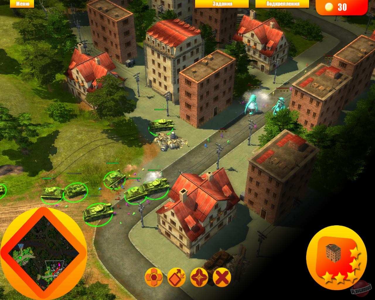 Скриншот из игры Сталин против марсиан - 42