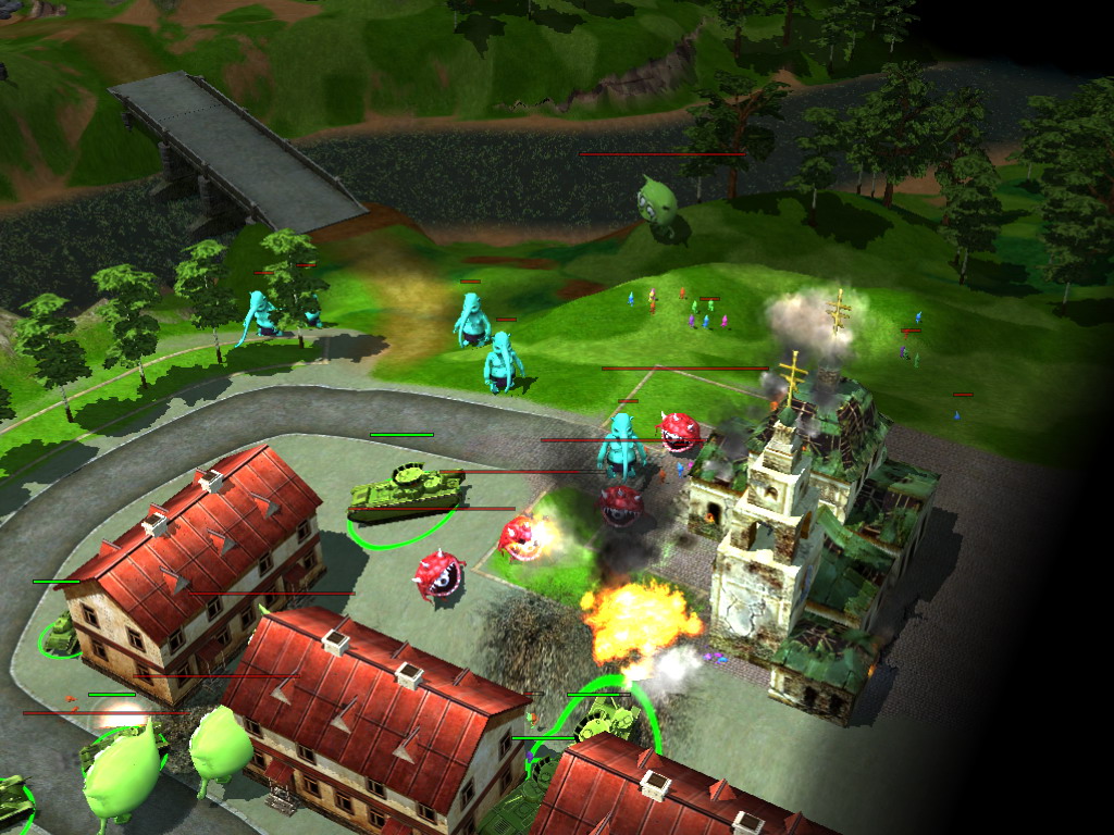 Скриншот из игры Сталин против марсиан - 15