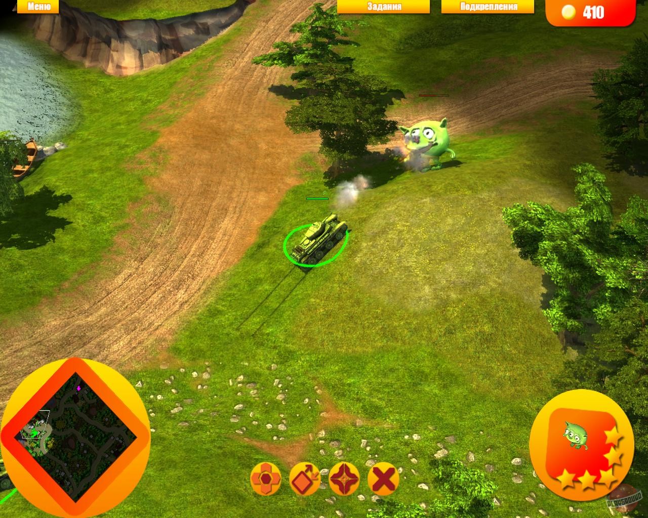 Скриншот из игры Сталин против марсиан - 30