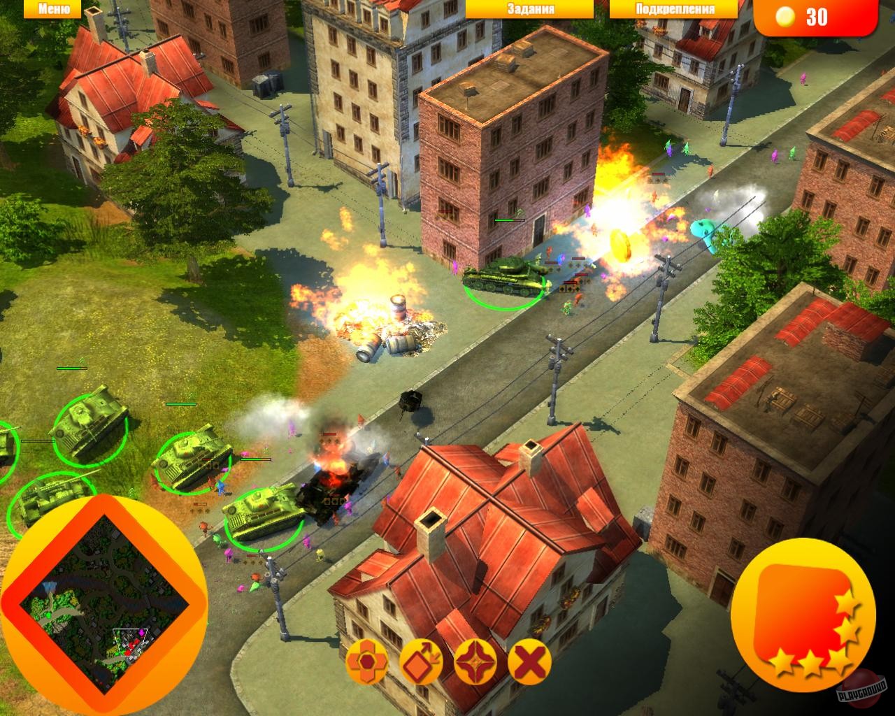 Скриншот из игры Сталин против марсиан - 21