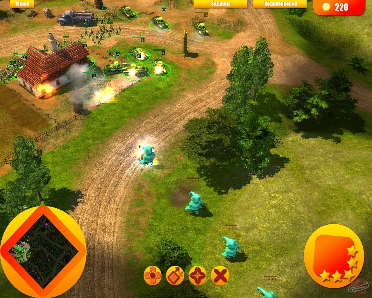 Скриншот из игры Сталин против марсиан - 43