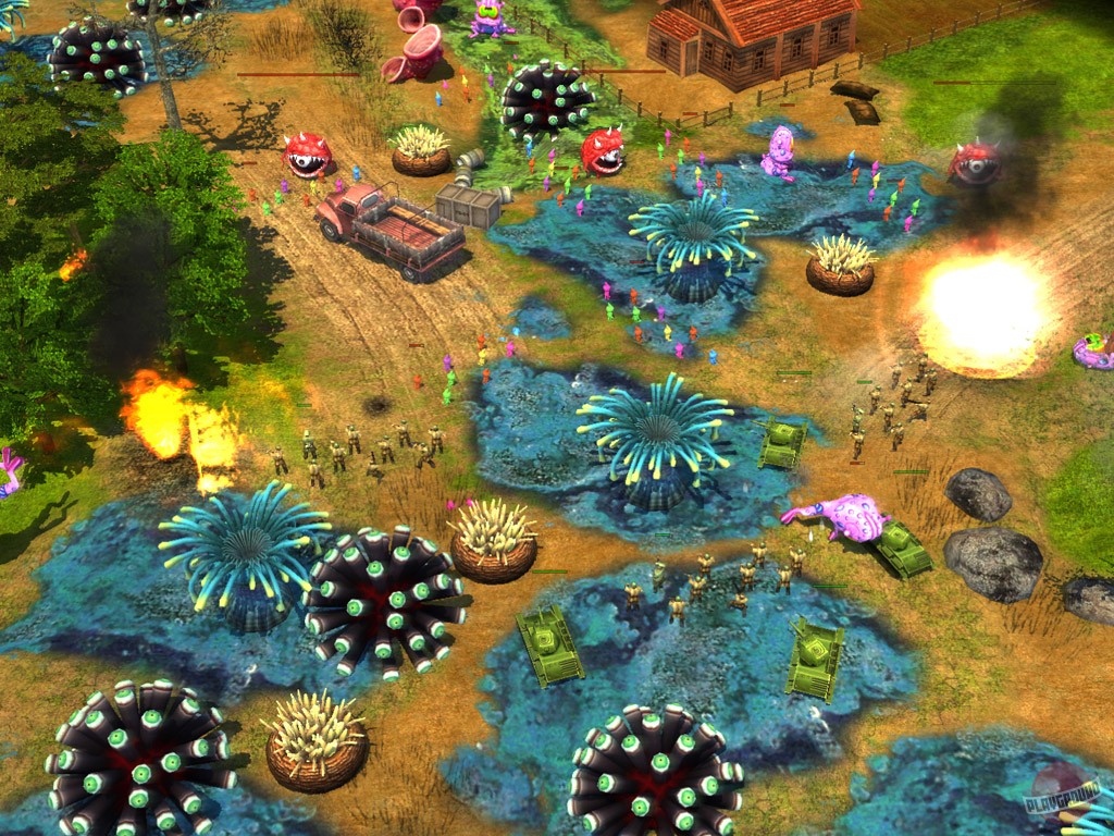 Скриншот из игры Сталин против марсиан - 24