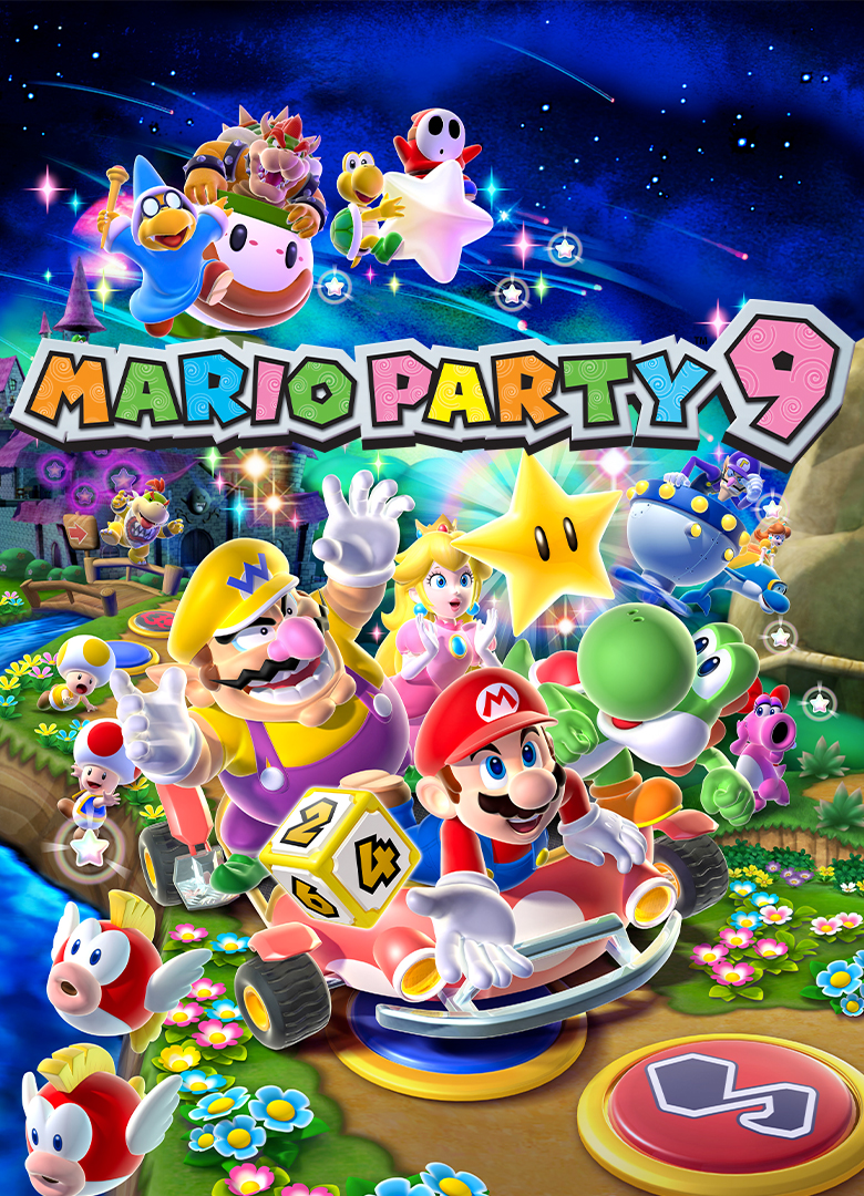 Обложка игры Mario Party 9