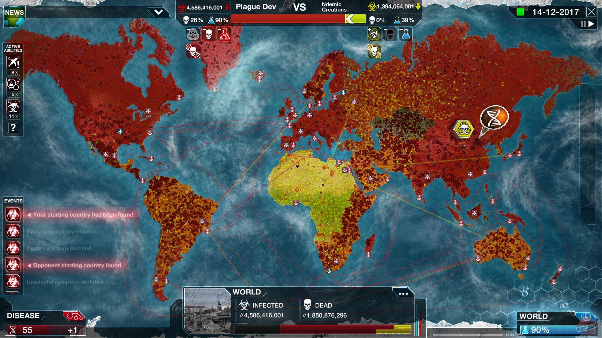 Скриншот из игры Plague Inc: Evolved - 30