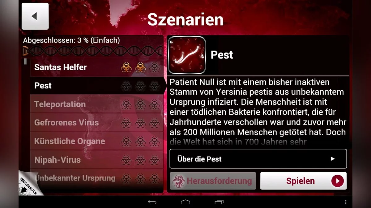 Скриншот из игры Plague Inc: Evolved - 32