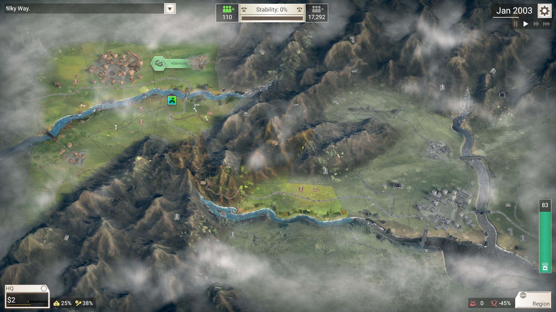 Скриншот из игры Rebel Inc: Escalation - 4