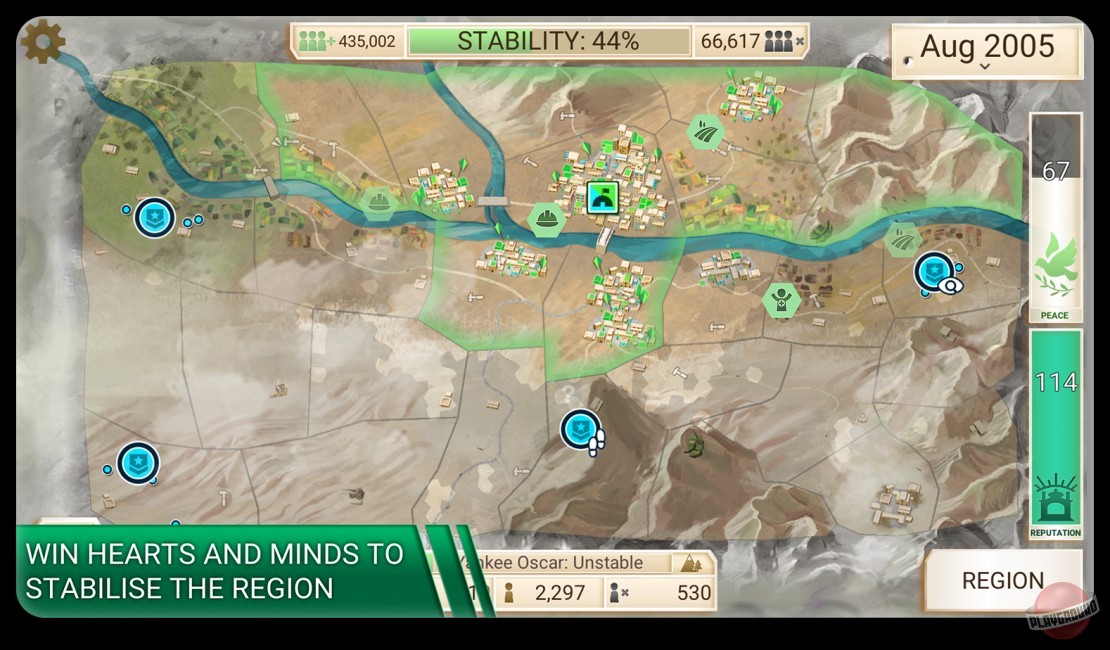 Скриншот из игры Rebel Inc. - 9