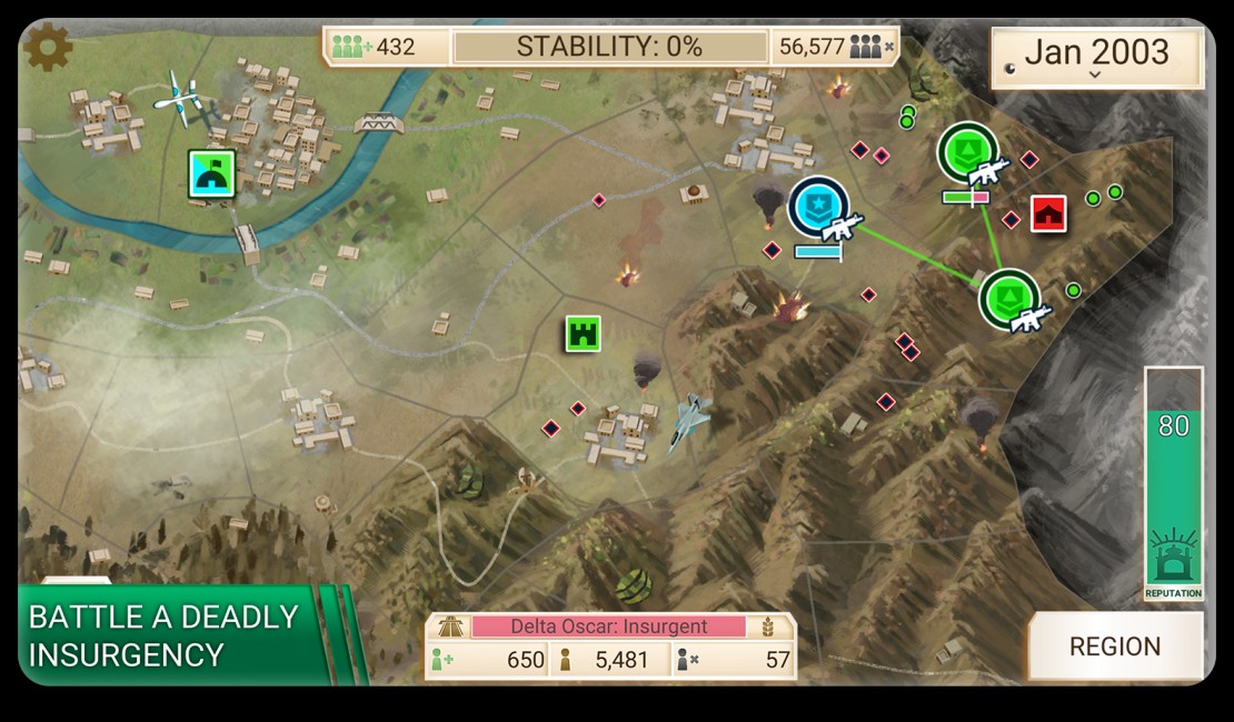 Скриншот из игры Rebel Inc. - 3