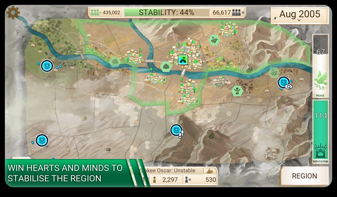 Скриншот из игры Rebel Inc. - 4