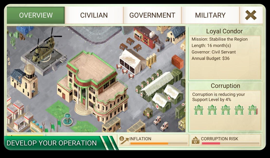 Скриншот из игры Rebel Inc. - 5