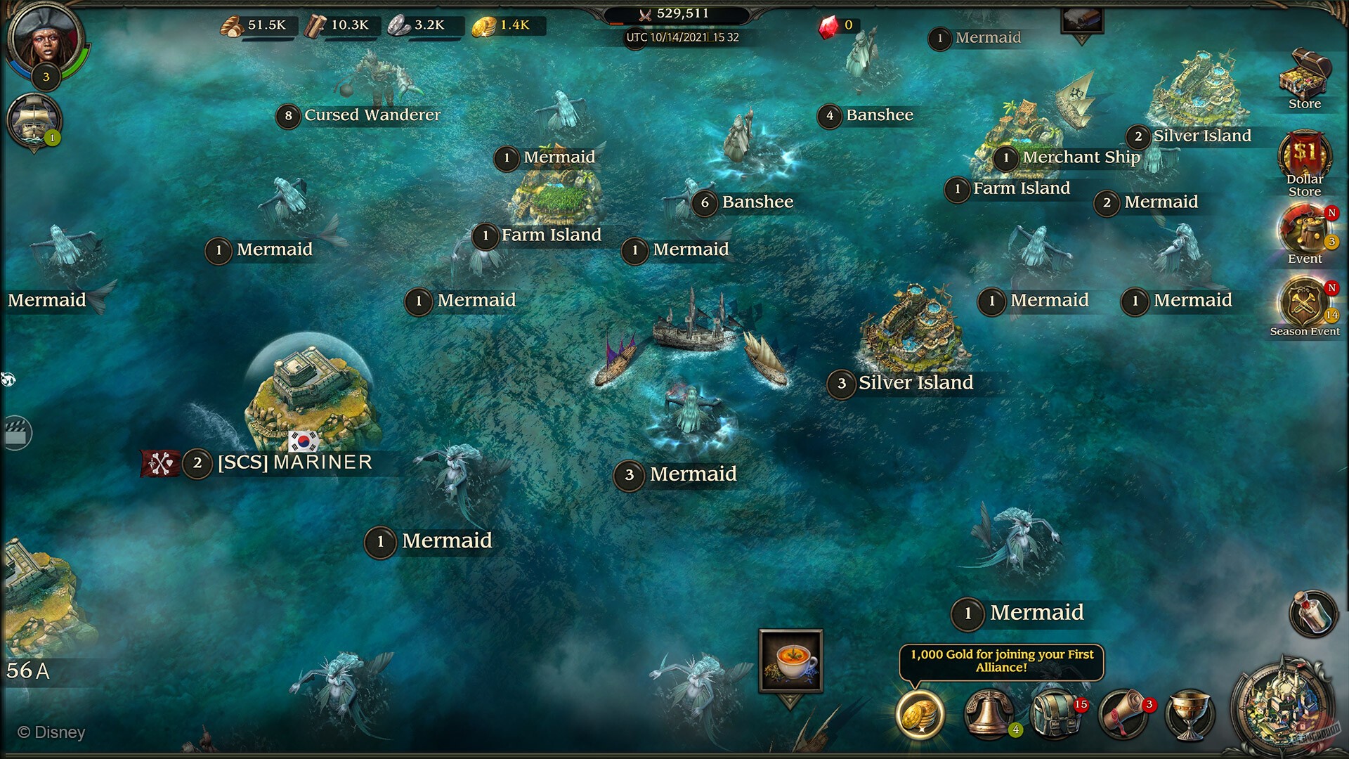 Скриншот из игры Pirates of the Caribbean: Tides of War - 50