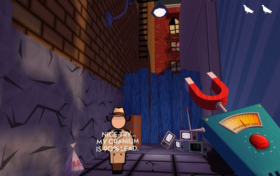 Скриншот из игры Jazzpunk - 1