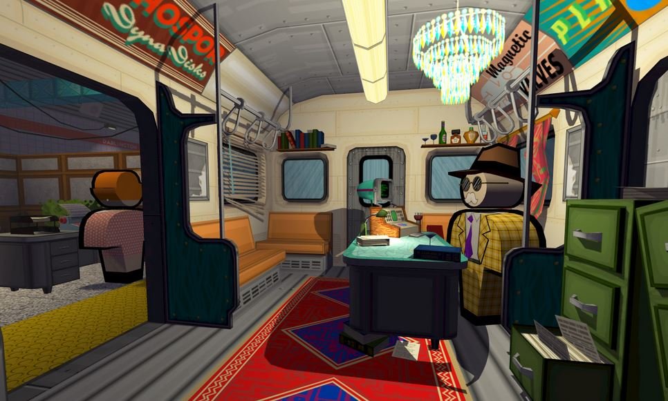 Скриншот из игры Jazzpunk - 4