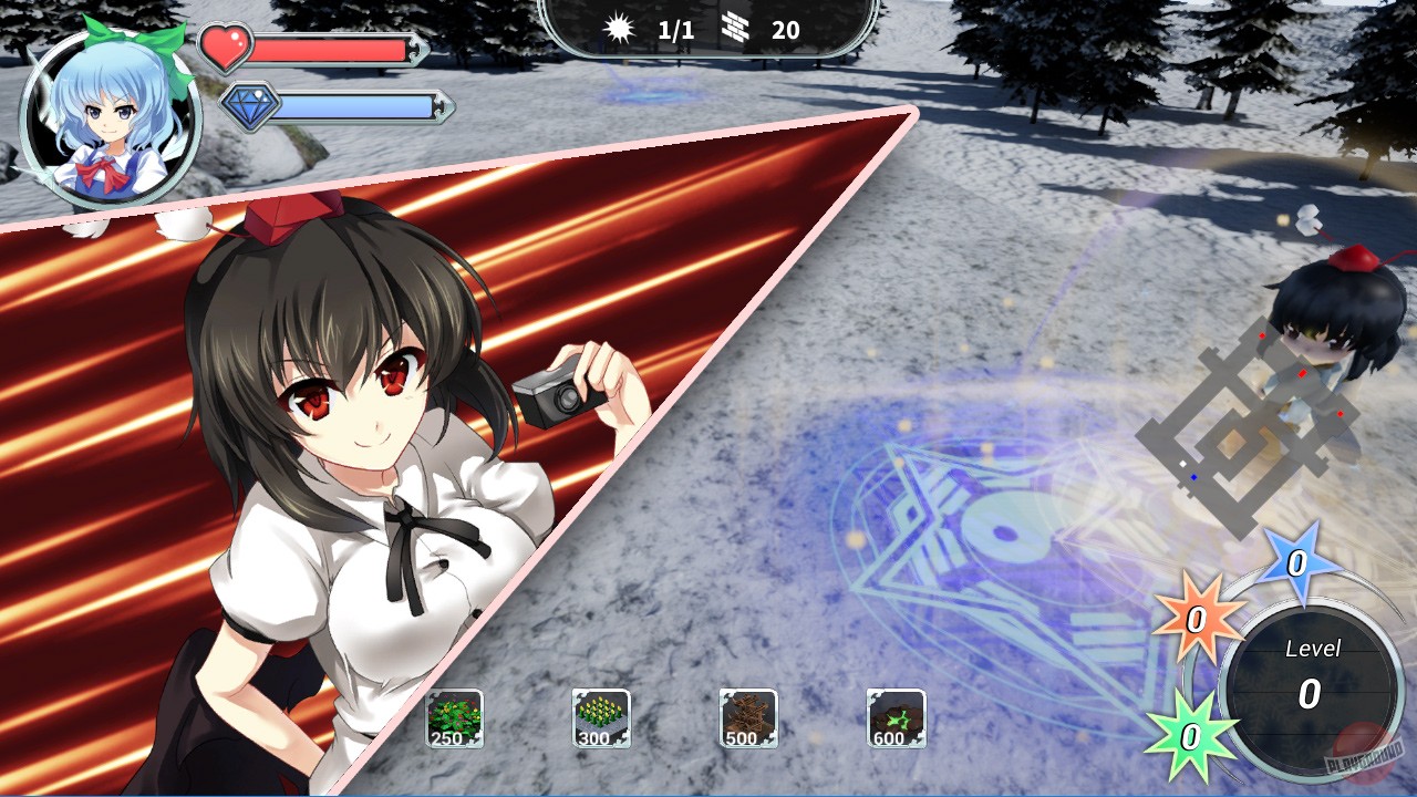 Скриншот из игры Gensokyo Defenders - 1