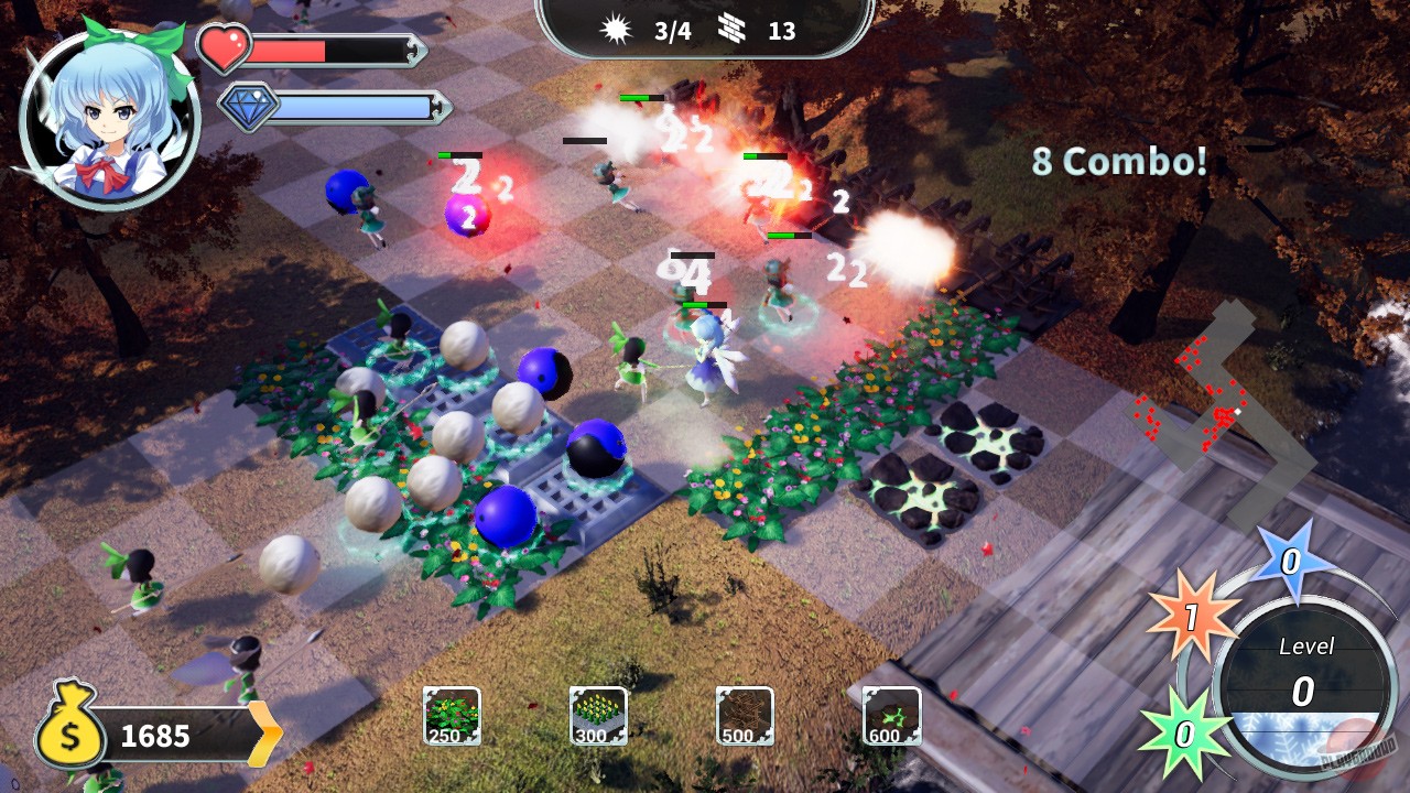 Скриншот из игры Gensokyo Defenders - 6