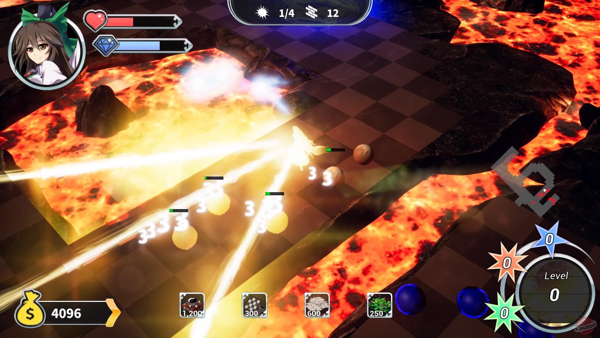 Скриншот из игры Gensokyo Defenders - 3