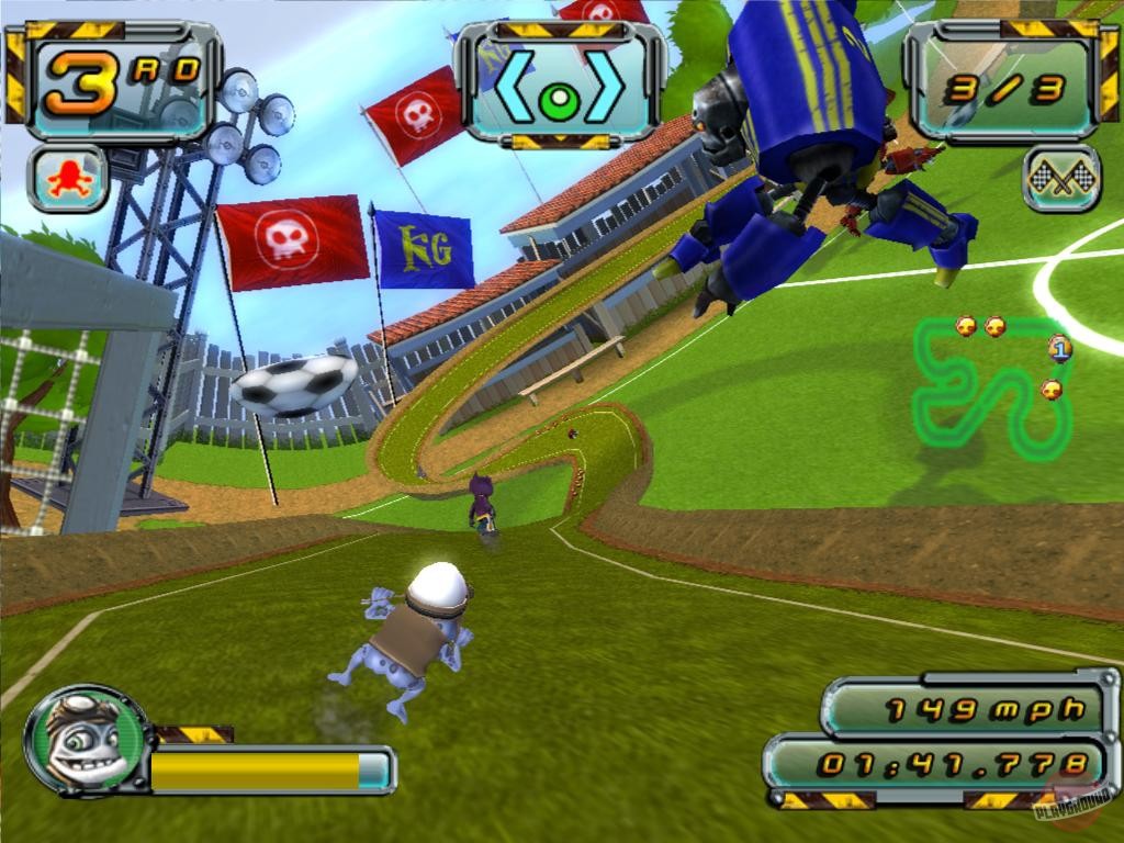 Скриншот из игры Crazy Frog Racer 2 - 8