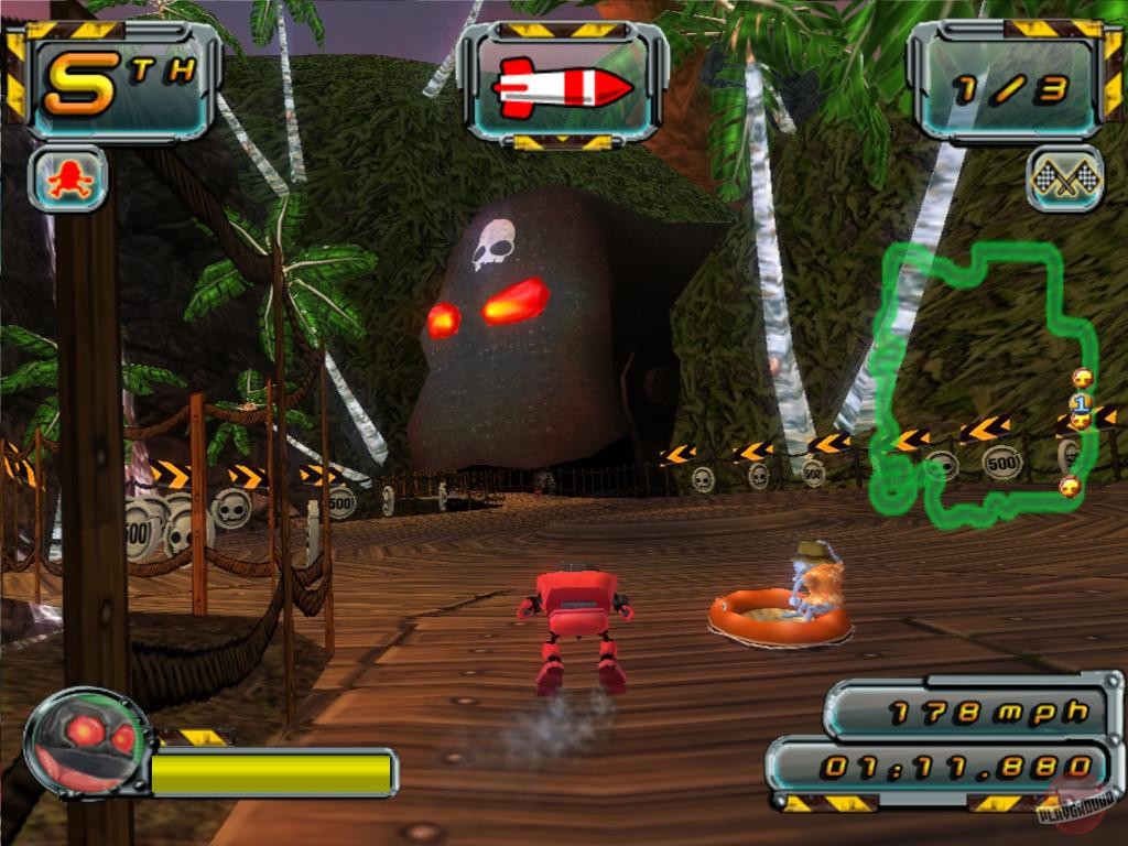 Скриншот из игры Crazy Frog Racer 2 - 9