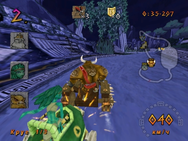 Скриншот из игры Heracles Chariot Racing - 16