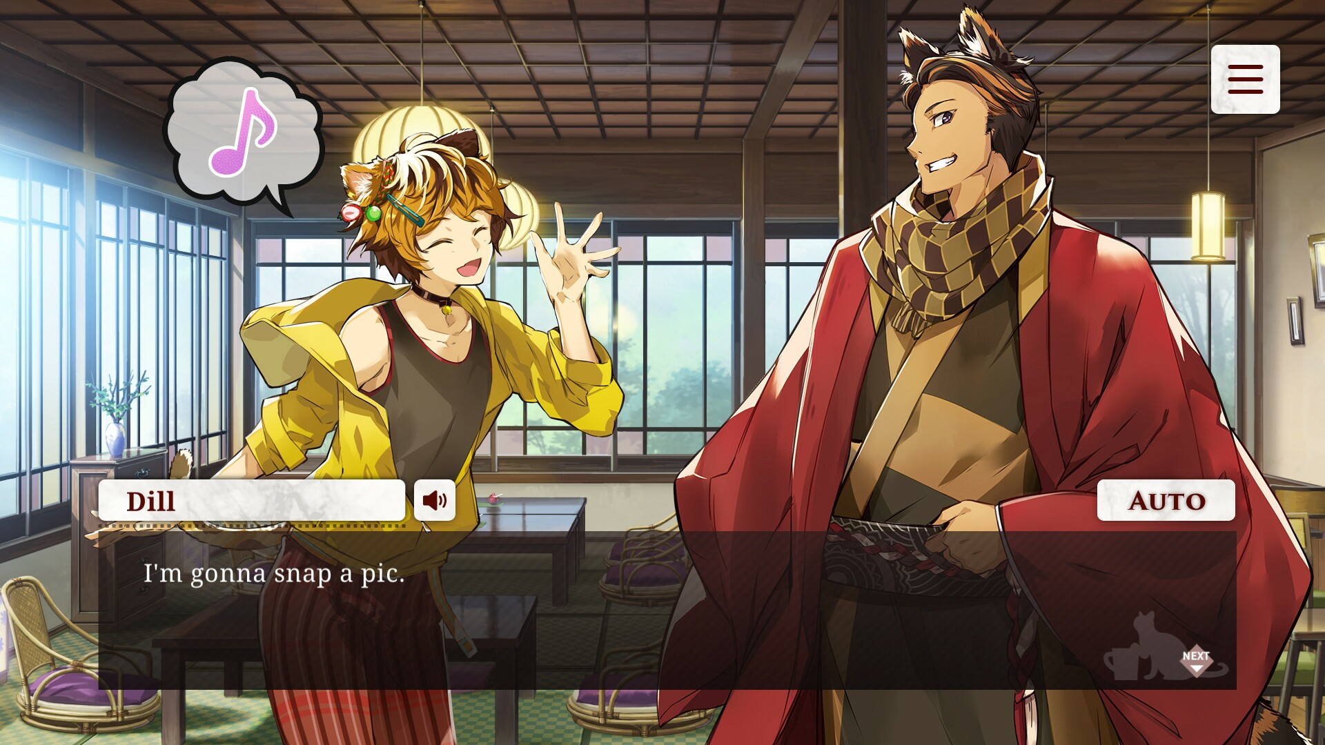 Скриншот из игры NEKOPARA - Catboys Paradise - 18