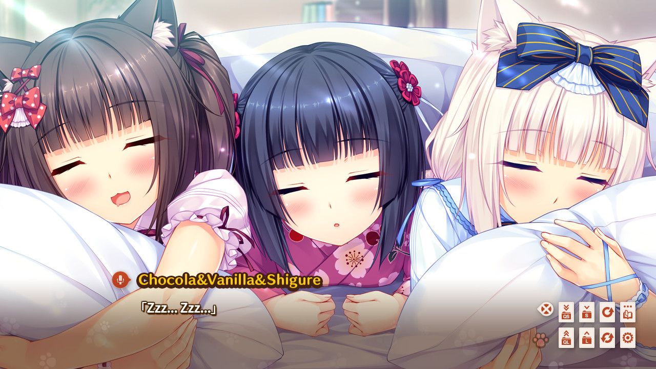 Скриншот из игры NEKOPARA Vol. 0 - 4