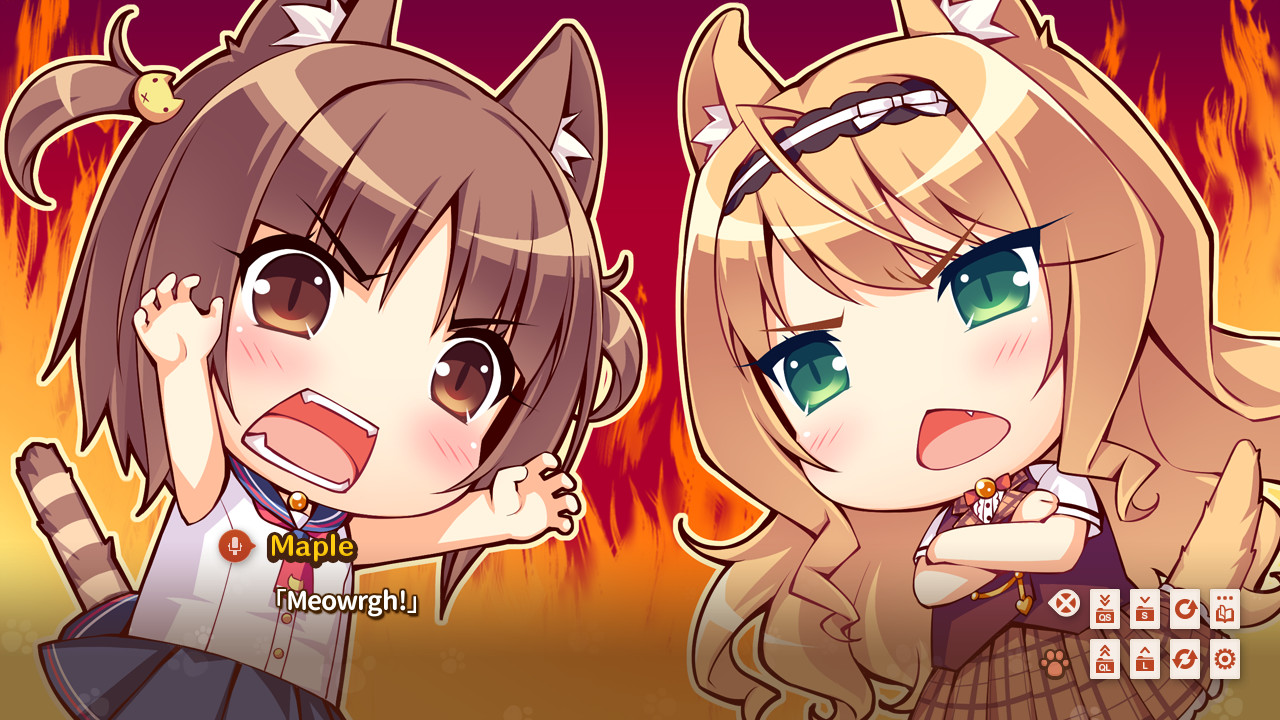 Скриншот из игры NEKOPARA Vol. 0 - 1