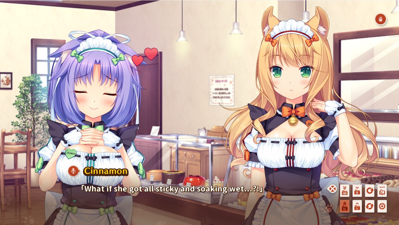 Скриншот из игры NEKOPARA Vol. 3 - 4