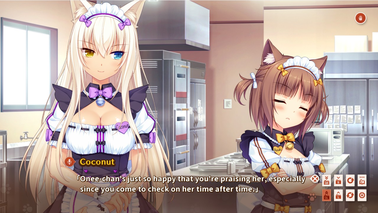Скриншот из игры NEKOPARA Vol. 3 - 7