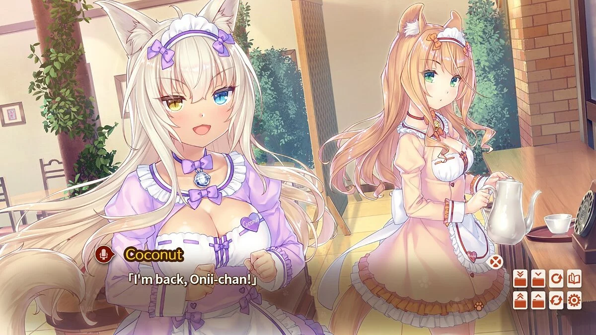 Скриншот из игры NEKOPARA Vol. 4 - 23