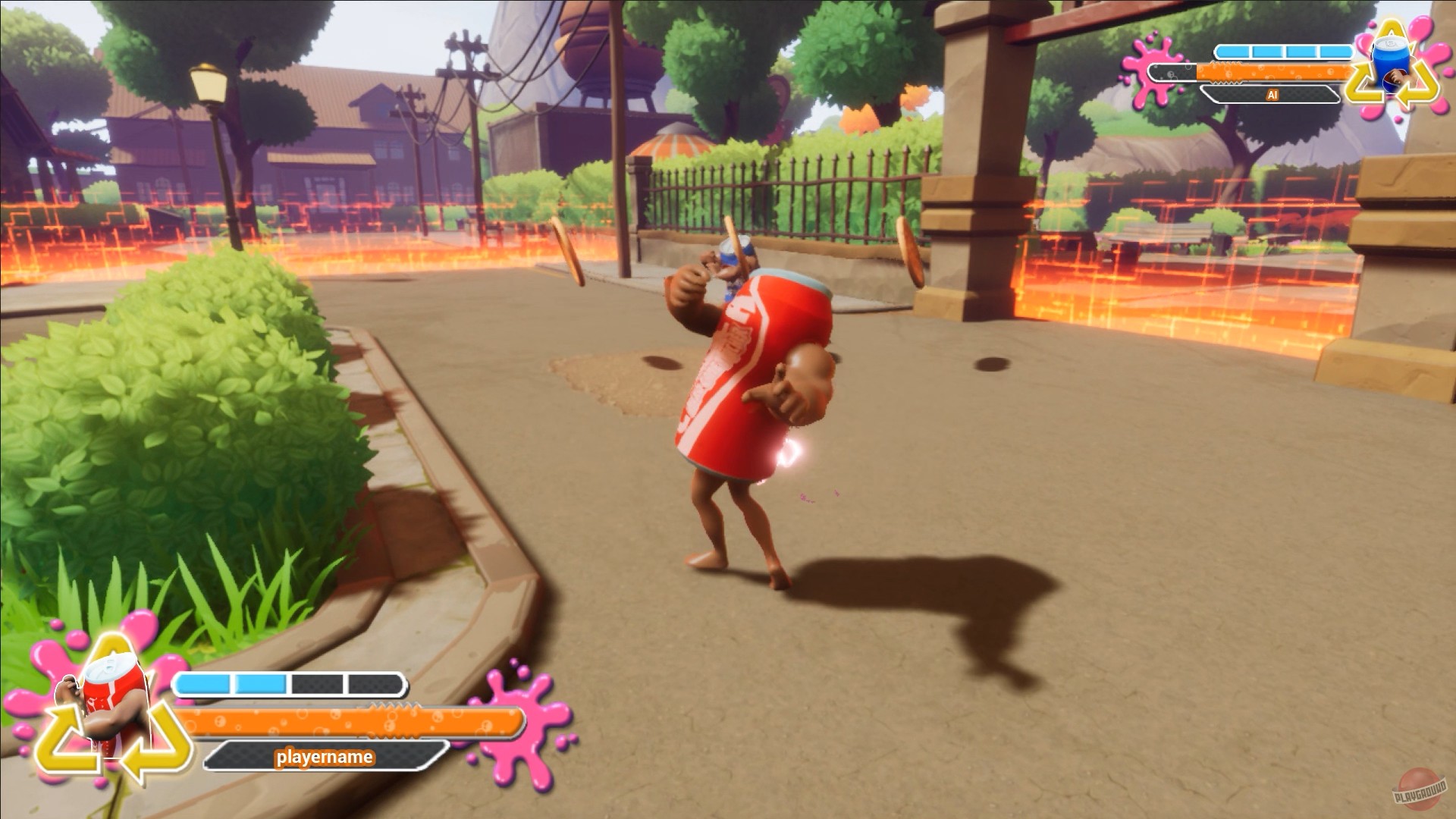 Скриншот из игры SUPER DRINK BROS. - 1