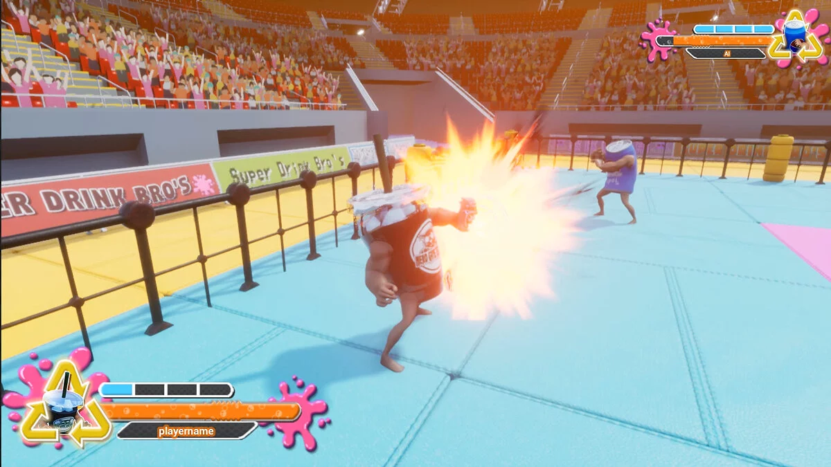 Скриншот из игры SUPER DRINK BROS. - 7