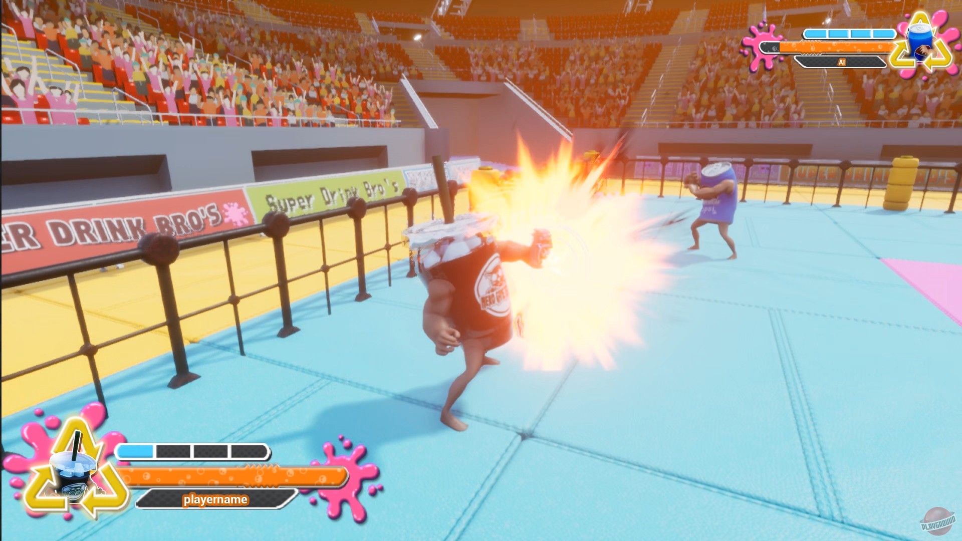 Скриншот из игры SUPER DRINK BROS. - 16