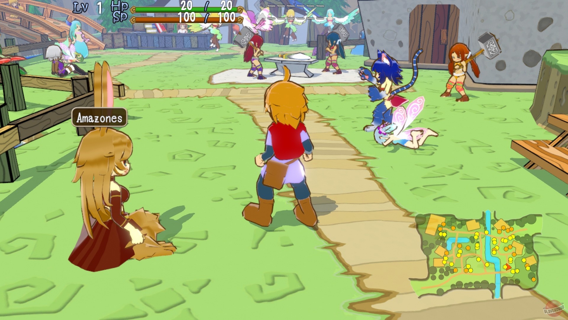 Скриншот из игры Monster Girls and the Mysterious Adventure - 7