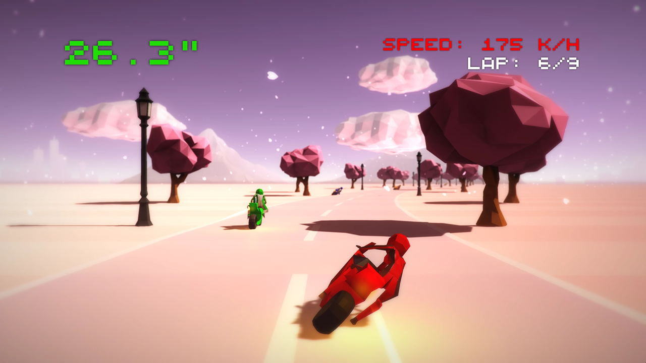 Скриншот из игры Super Night Riders - 1