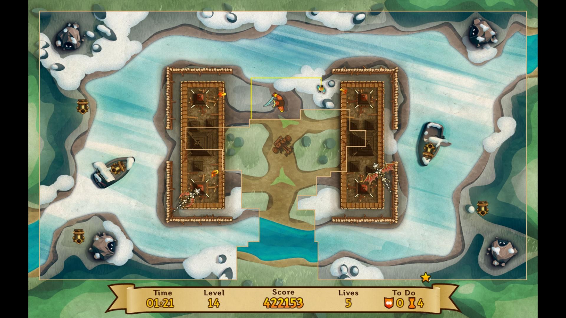 Скриншот из игры Fortix 2 - 22