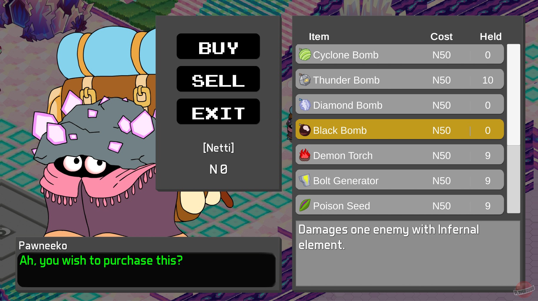 Скриншот из игры Terrain of Magical Expertise - 32