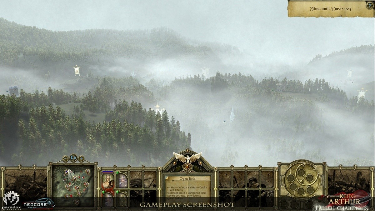 Скриншот из игры King Arthur: The Role-Playing Wargame - 10