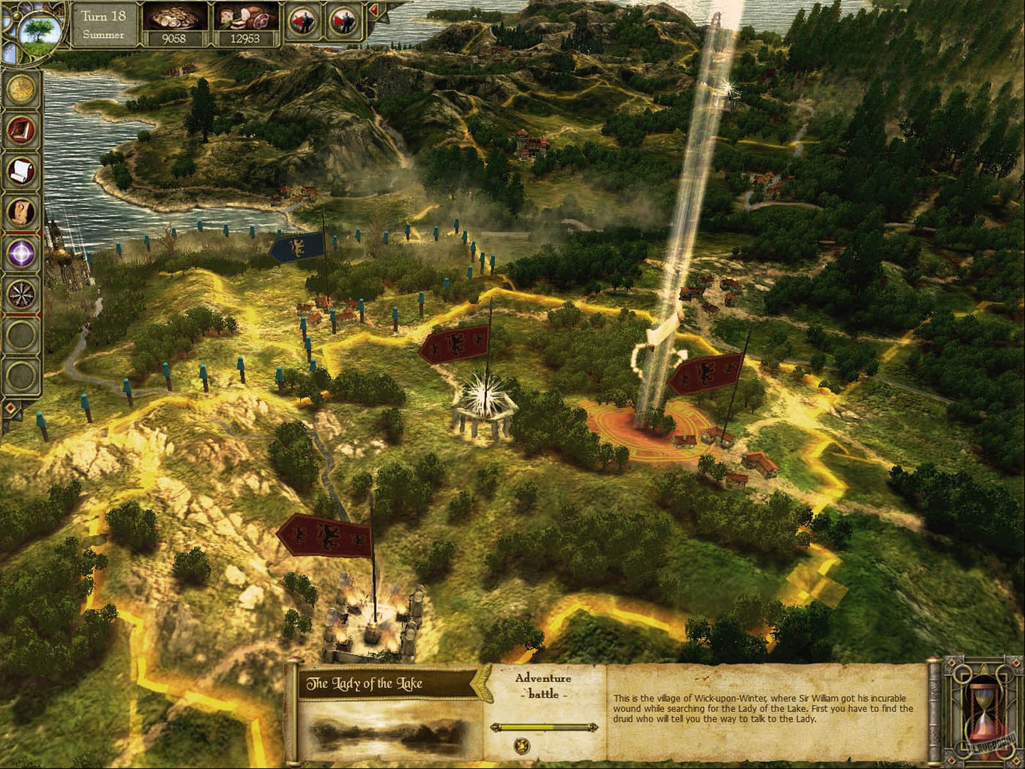Скриншот из игры King Arthur: The Role-Playing Wargame - 6