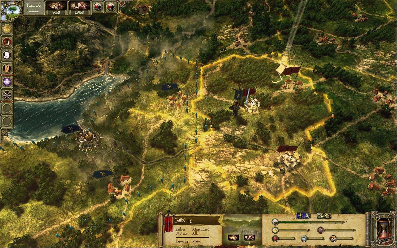 Скриншот из игры King Arthur: The Role-Playing Wargame - 7