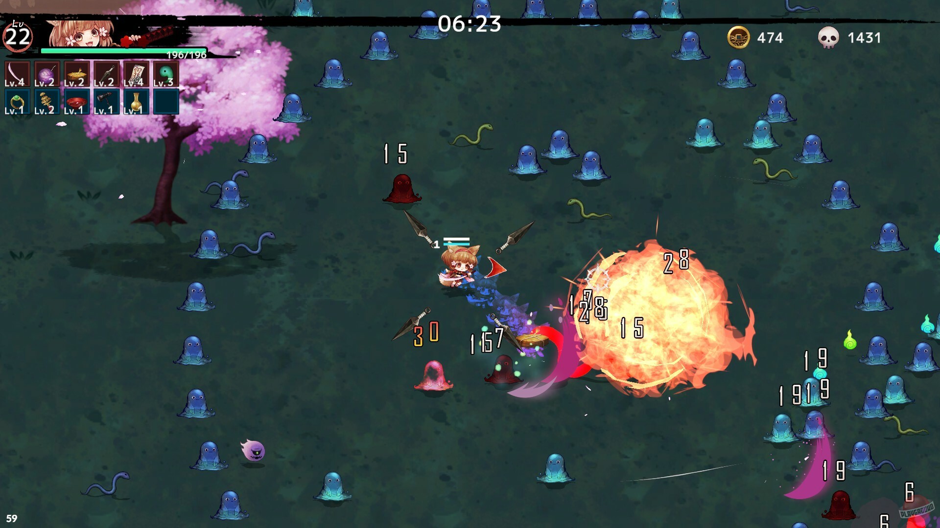 Скриншот из игры SAMURAI Survivor -Undefeated Blade- - 4