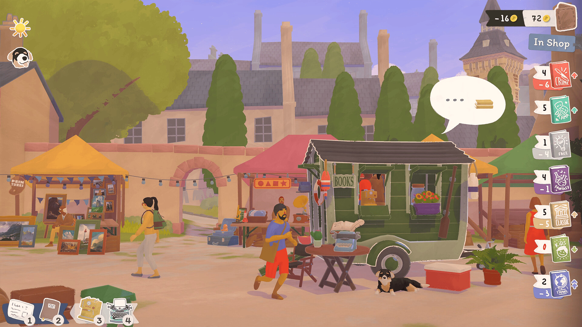 Скриншот из игры Tiny Bookshop - 19