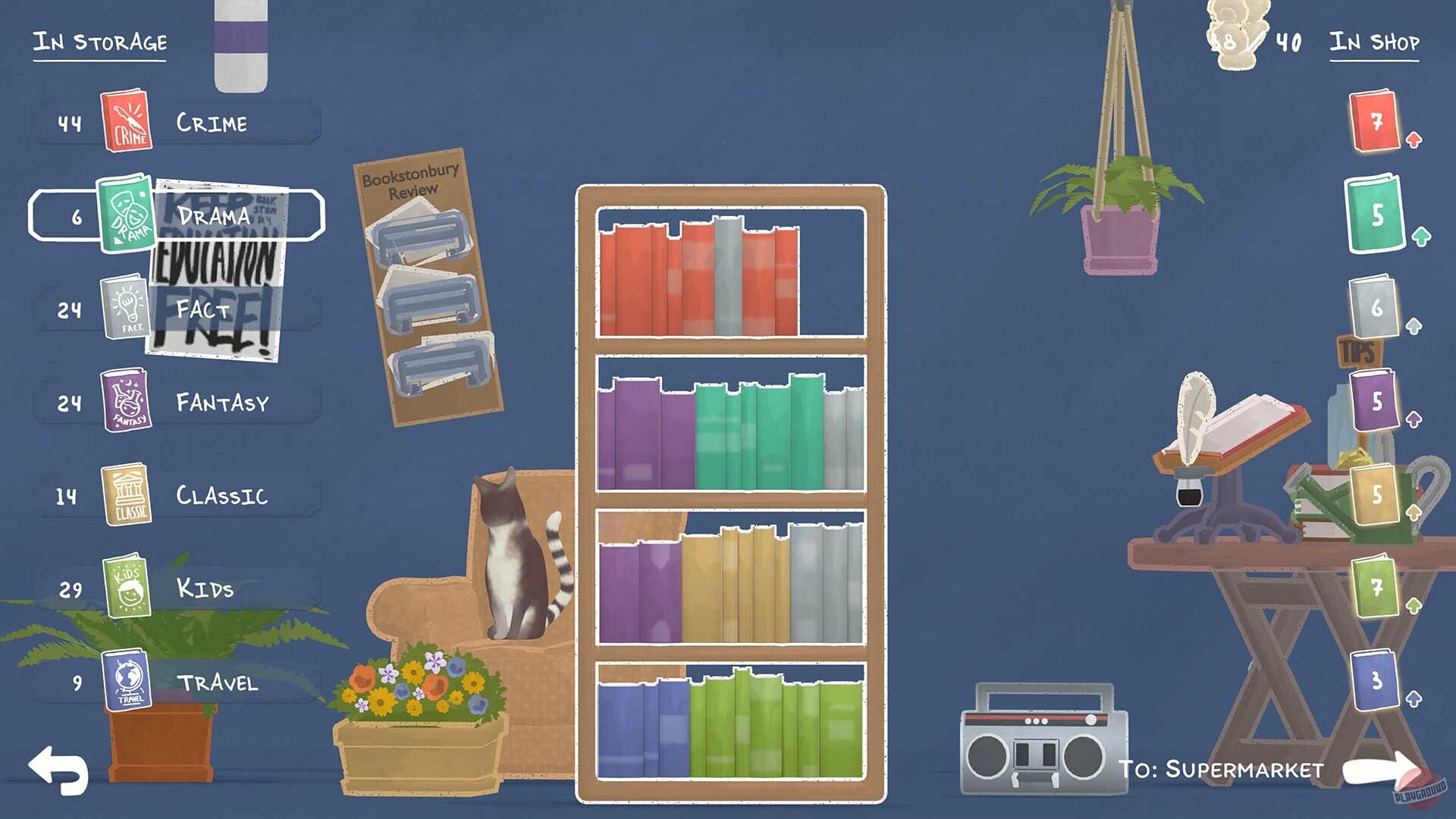 Скриншот из игры Tiny Bookshop - 21